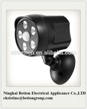 Solar LED Bright Spotlight with Infrared Motion Sensor 250-Lumen Weatherproof 5LED spotlight garden motion light