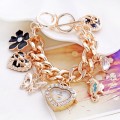 2015 Eropa hati Pendant Watch baru Fashion gelang