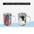 Metal Inner Plastic Outer Insert Paper Insulated Mug