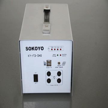 SOKOYO 40W portable solar home system for lighting&charging