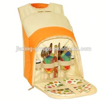Hot selling nylon cooler backpack for vodka for picnic,OEM orders are welcome