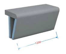 Lightweight Waterproof Shower Seat: Easy Installation and XPS Material