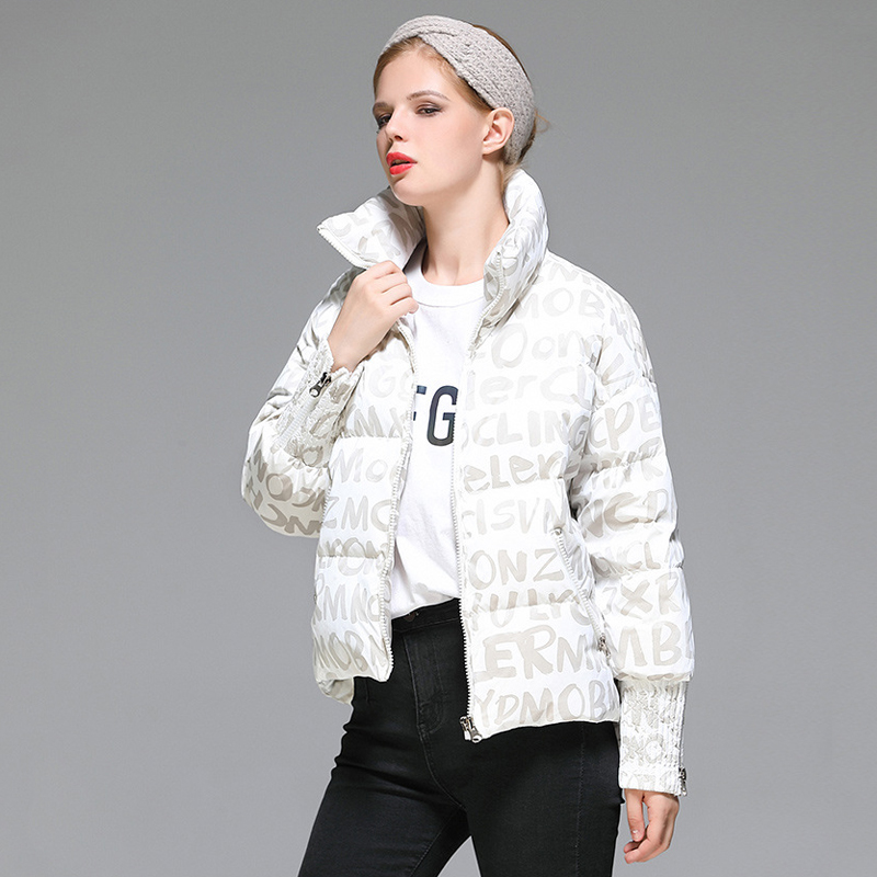 2021 Custom Winter Women's Puffer Coats Plus Size