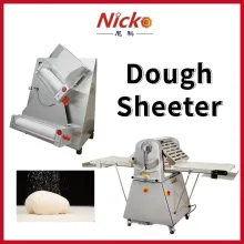 500mm Floor Type Roller Sheeter Bread Pizza Dough Sheeter