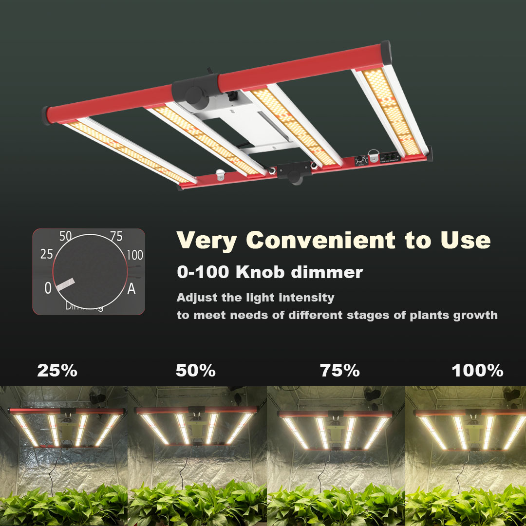 フルスペクトル240W LED Grow Light 301B調光