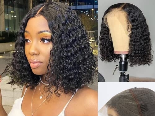 Water Wave Bob Human Hair Wig