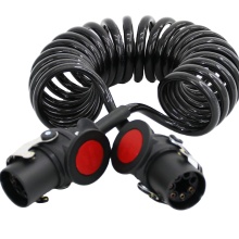 Factory Price Truck Trailer 7-Core Wire Extension Cable ABS/EBS Spiral Power Cable