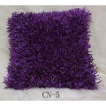 Coussin en polyester avec couleur unie