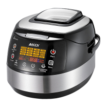 PULUNDI OEM 5L Stainless Steel Slow Cooker Rice Cooker with Temperature Control