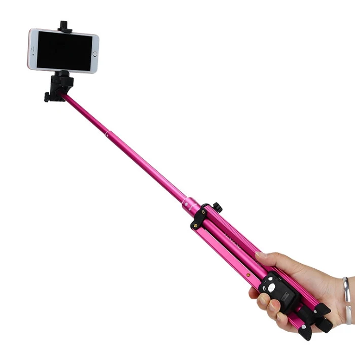 Yunteng Bluetooth Selfie Photo Stand Tripod for Card Phones