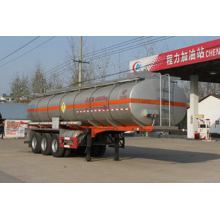 10.6m Tri-axle Chemical Liquid Transport نصف مقطورة
