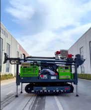 Drilling rig for groundwater resource survey
