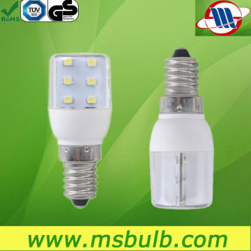 e14 fridge bulb T25 fridge led bulb E14 E27 0.8W 12 SMD led