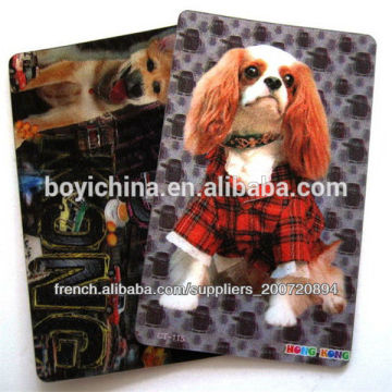 Cute dogs Printing PP 3d lenticular cartoon pictures