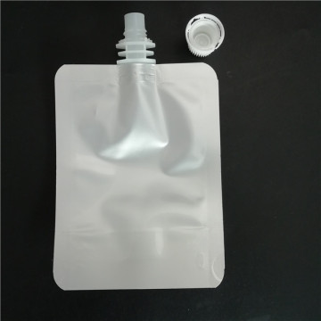 pure aluminum liquid packaging stand up pouch