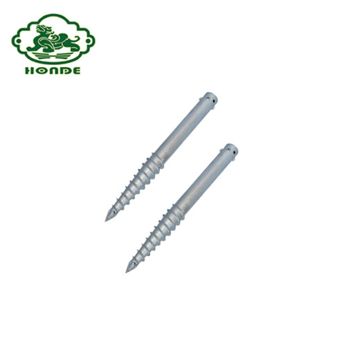 Mini Q235 Steel Pile Screws For Foundation