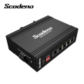 Scodeno Hot Selling IP40 DIN-Rail 10/100/1000 Mbps 5 RJ45 Ports Industrial Ethernet Switches