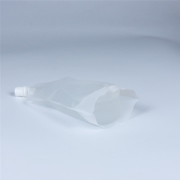 PCR Pochette de jus de bouteille jetable transparente