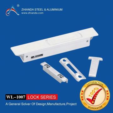 glass sliding window lock