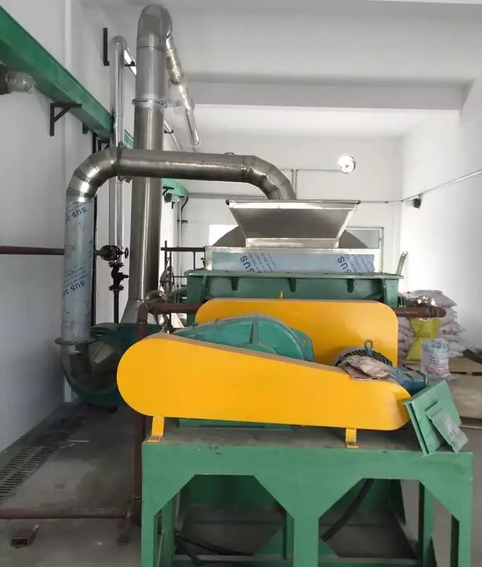 KJG Series Use for Dry Paste Starch Waste Food Horizontal Paddle Dryer