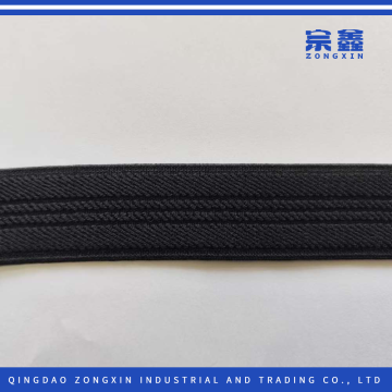 High Elastic Garment Webbing in Black Color