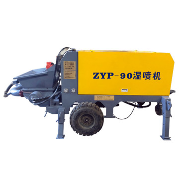 Wet Shotcrete Machine for Sale: Concrete Wet Spraying Plastering Equipment and Cement Trailers