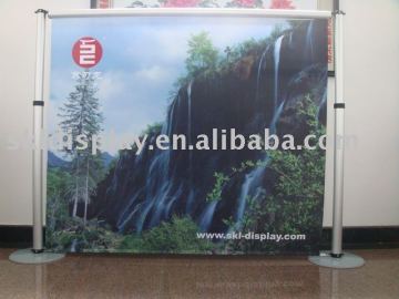 Roll up combined screen, display wall