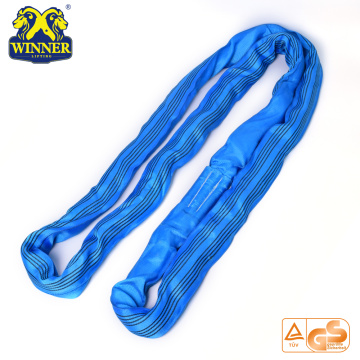 Heavy Duty 8T Polyester Round Sling Lifting Belt Sling