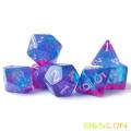 Туманность блеск блеска смешанная многогранная кости DND для RPG MTG Table Game Dice