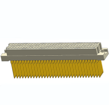 128P Vertical Female Press-fit Type Female EuroCard IEC 60603-2 Connector