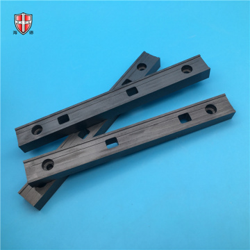 milling punching zirconia ceramic black bar guide plate