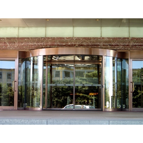 Safe Designed Two-wing Automatic Revolving Doors