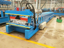 Aluminium/Glavanized Steel Trapezoidal Roof Sheet Machine