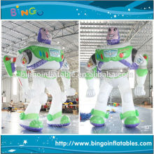 6M high digital print Buzz light years inflatable cartoon