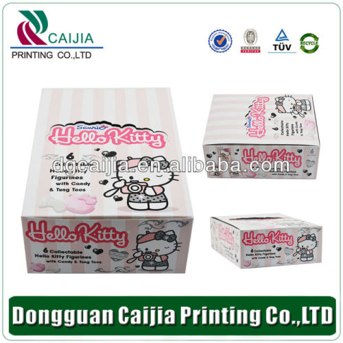 fancy colorful print cardboard packaging box