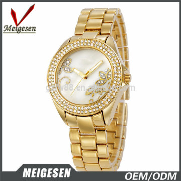 China Cheaper Quartz Wristwatches Crystal Women Watch