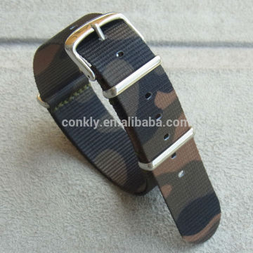 camo NATO strap, nylon watch strap, military NATO strap