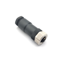 M12 Conector redondo de plugue K-Code 5-POLE Straight