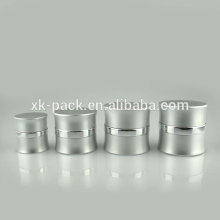 cosmetics aluminum cream empty jar