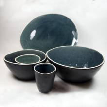 Stoneware  in Crackle glaze