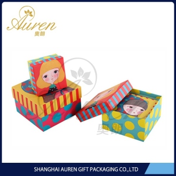 Chip board birthday cake packing box