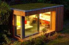 Modern Moveable Accents Holiday Home / Prefab Garden Studio