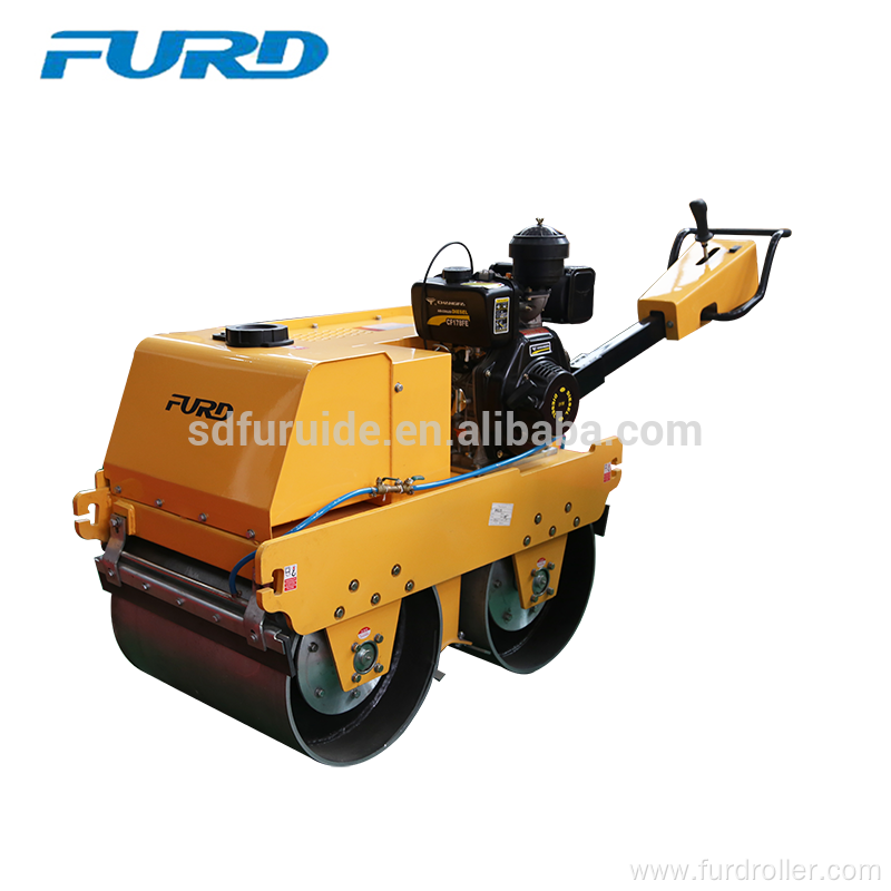 Hydrostatic Double Drum Small Hand Vibratory Roller (FYLJ-S600C)