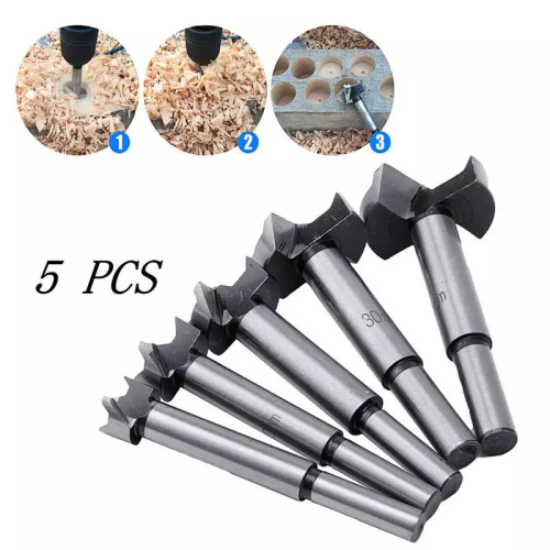 Υψηλής ποιότητας Forstner Drill Bit Bit Bit Wood Drilling Round Plastic Box Αποδεκτό Προσαρμοσμένο