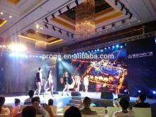 p6.25 outdoor full color flexible rental led curtain