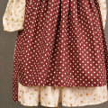 High Quality Long Sleeve Apron Boutique Kids Clothing