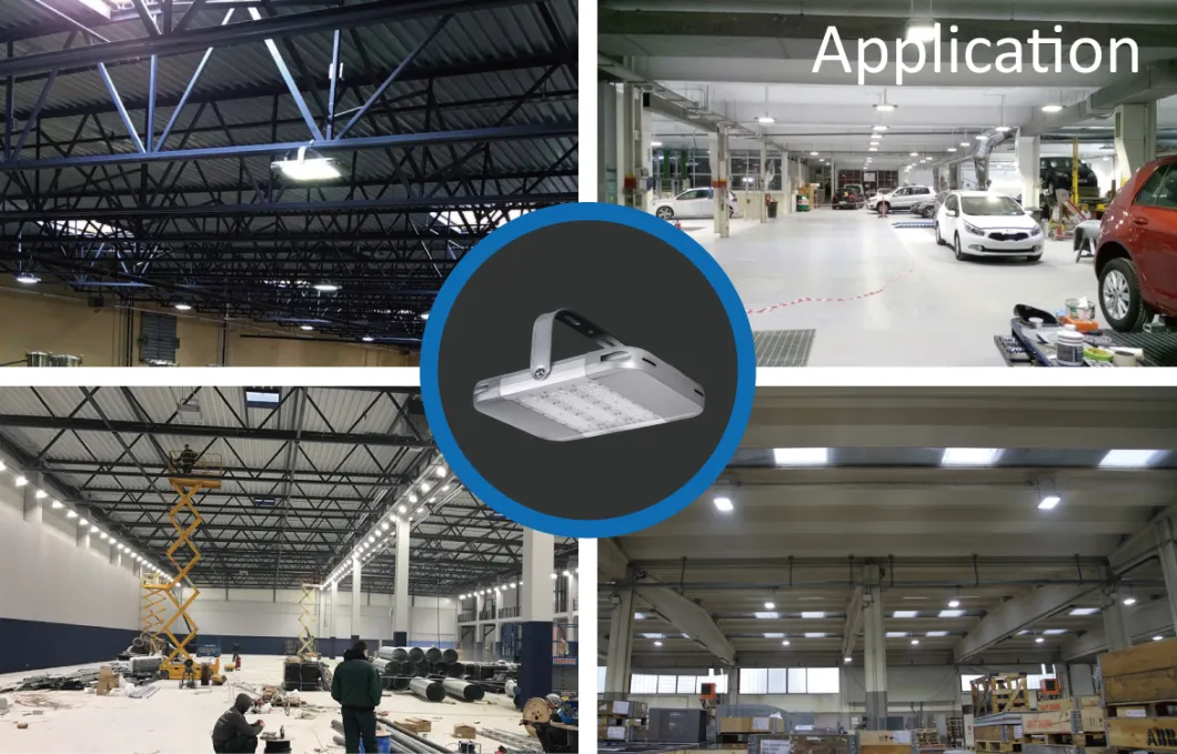 Low Power 40W 50W 60W LED Bay Canopy Warehouse Light