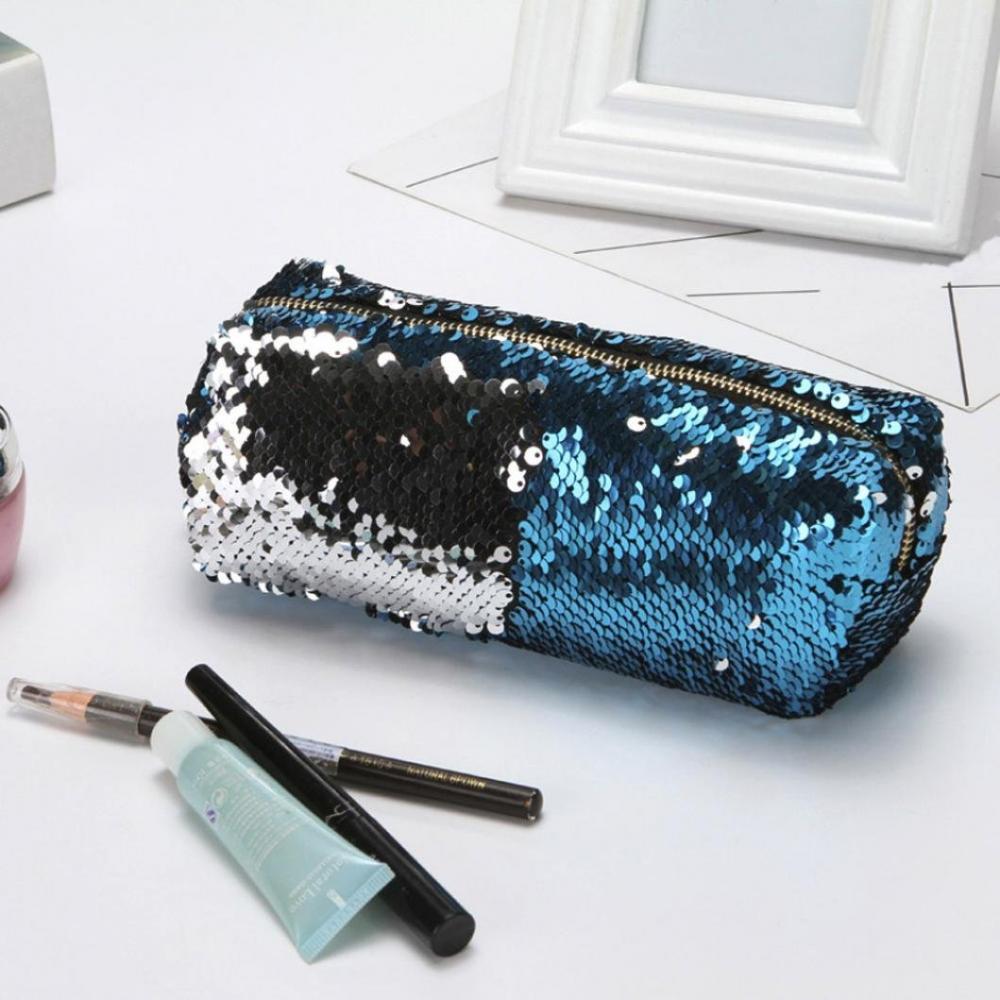 Double Color Bling Sequin Pencil Case 1 Double Color Bling Sequin Pencil Case 1