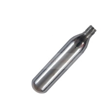 Disposable mini food grade threaded co2 cartridge