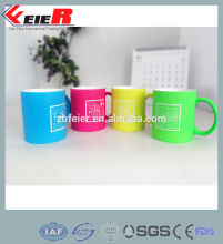 customized laser ceramic coffee mug with coating